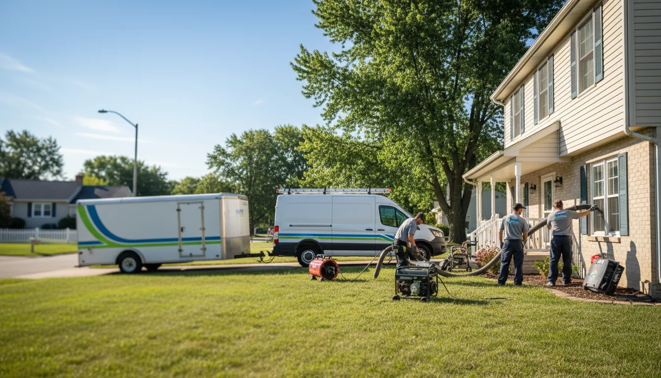 Flooded Basement Restoration And Cleanup With Repair in Potsdam, NY near me